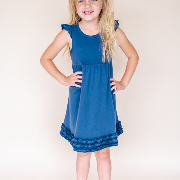 NEW 2 ARB Blanks Ruffle Dresses Size 2T - Picture 2 of 4